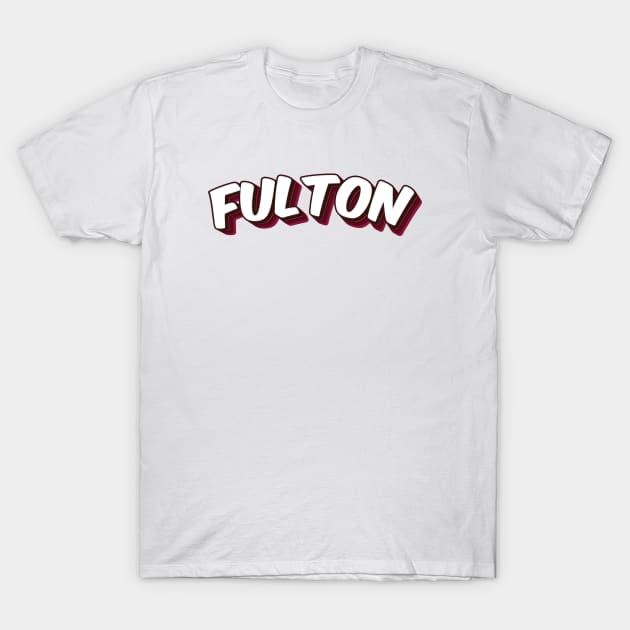 Fulton T-Shirt by ProjectX23Red